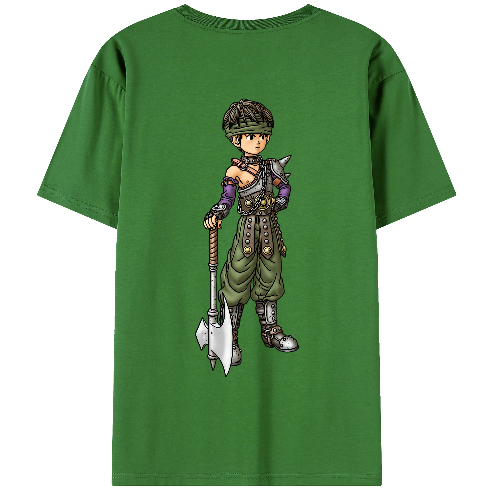 （画像用） ドラゴンクエスト Doragon Kuesuto Dragon Quest レディース半袖Tシャツ(バックプリント)